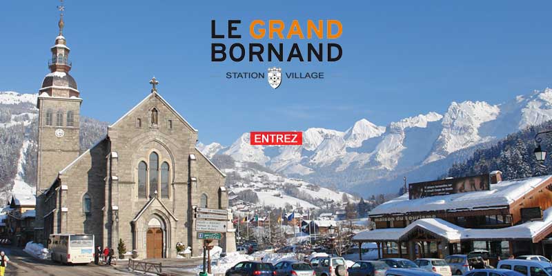 le grand bornand est une station très agréable ou il fait bon passer ses vacances. très grand domaine skiable photo arvimedia